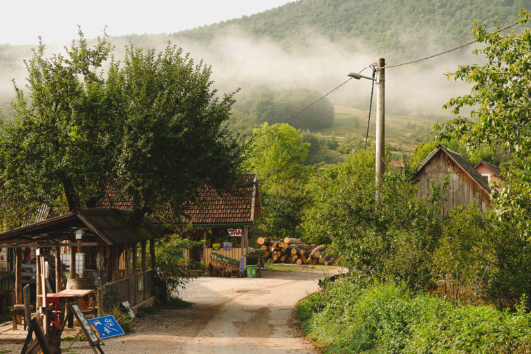 Zone d'accueil et d'information des visiteurs de Kuterevo