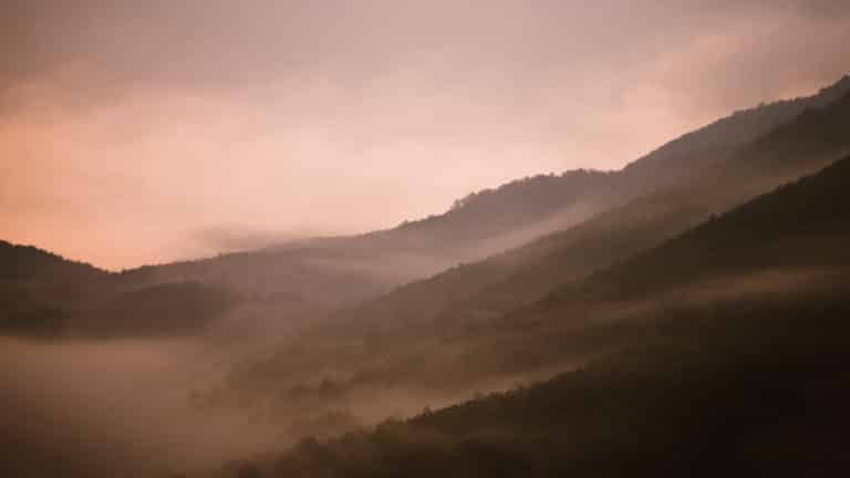 Kuterevo sous la brume